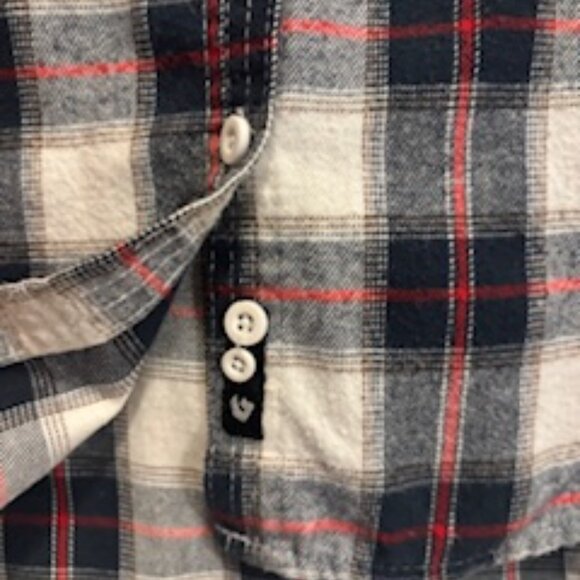 Women's Long Sleeve Flannel Shirt Size Large - Picture 5 of 8